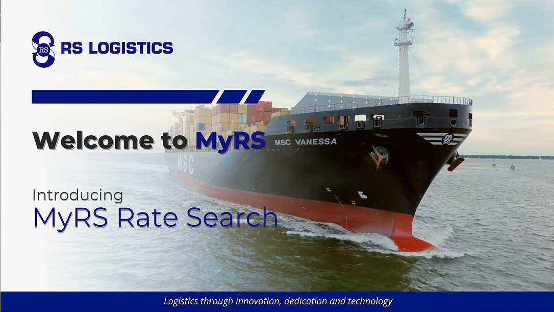 MyRS Rate Search